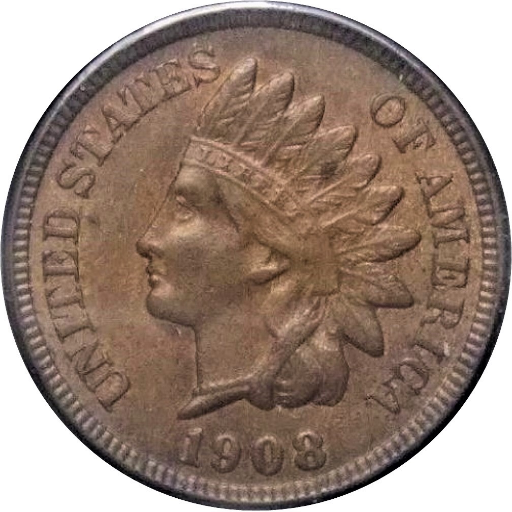 1908-Indian-Head-Cent-#4